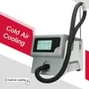 Skin Cooler Cold Wind Cryo Zimmer Laser Sistema di raffreddamento ad aria fredda Macchina di raffreddamento della pelle per il trattamento laser