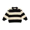 Pullover 2023 Kids Fashion Scenters Switters Girls Round Neck Boys Boys Soft Loose Bullovers HKD230719