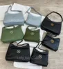 GROTTO Umhängetasche Pfeiltasche Blackstone Geldbörse Kissen Eimer Axillary Totes Handtasche Persönlichkeit Halbmond Halbmond Umhängetasche Unterarm Umhängetaschen Newset