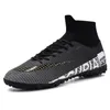 Dress Shoes Original trend mens Football boot adult children TFFG high ankle football boots turf training sports insole sneakers 3545 230719