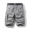 Men's Shorts Men 2021 Summer New Casual Vintage Pocket Cargo Shorts Men Outwear Classic Fashion Flexible Fabric Twill Cotton Shorts Men 28-38 L230719