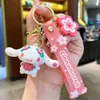 Cute Rabbit Kuromi Keychain Cute My Melody Keychain Car Keyring Pendant Ornaments Kids Girls Gift 2261