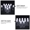 Storage Bottles Empty Bottle Travel Containers Plastic Clear Sample Lotion Refillable Size Flip Cap Makeup Toiletries Liquid Spray