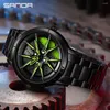 Orologi da polso Vendita Orologi da uomo Acciaio impermeabile per la moda creativa Orologio da polso al quarzo con quadrante rotante a 360 gradi Relogio Masculino