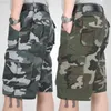 Men's Shorts Summer Cargo Shorts Men Camouflage Camo Casual Cotton Multi-Pocket Baggy Bermuda Streetwear HipHop Military Tactical Work Shorts L230719