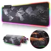 Gaming Mouse Pad Large Mousepad RGB Computer Mouse Pad Gamer Mause Pad Desk Backbellit Mat XXL Keyboard Pads Backlight Mauspad2285