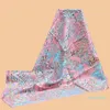 Scarves HuaJun 2 Store The Little Pink Lady La Legende De La Foret 90 Silk Square Scarf Twill Printing Anti-wrinkle317J