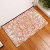 Mattor Vintage Floral Mönster Fashion Print vardagsrum Rektangelmatta Entrémöbler Doormat Dekorativ golvmatta