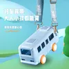 Bouteilles d'eau Bus voiture enfants paille tasse Tritan mignon en plastique Portable extérieur rebond couverture en gros