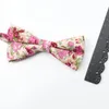 Bow Ties pour hommes ajusté vintage floral imprimé papillon coton papillon doux panda motif de fleur de marié accessoires de fête de bal cadeau