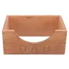 Storage Bags Wooden Box Shelves Container Craft Organizer Hat Display Holder Shelf Containers Rack