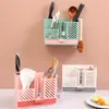 Storage Bottles H7EA Kitchen Supplies Shelf Utensil Rack Chopsticks Cage Organiser Cutlery Holder