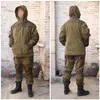 Herrenjacken Russische Armee Spezialeinheiten GORKA-5 Jacke Männer Retro Winter Fleece Kampfkleid Anzug Set Smock Militäruniform Combat Mäntel