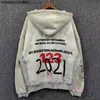 Heren Hoodies Sweatshirts RRR123 Hoodie Mannen Vrouwen Hoge Kwaliteit Casual Zware Stof Pullover Patchwork Tie Dye Vintage hiphop streetwear T230719