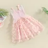 Girl's Dresses ma baby 6m-4Y Princess Baby Girls Dress Toddler Infant Kid Baby Tulle Butterfly Wings Party Wedding Birthday Dresses For Girls