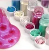 Nagelglitter 80st 30 ml MICA Pearl Powder Cosmetic Grade Epoxy Harts Paint Kit Nail Art Bath Bomb Soap Candle Viscous Pearlescent Pigment 230718