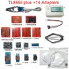 Circuits intégrés 100% Original TL866II PLUS Bios Programmeur 14 Adaptateurs Flash EPROM EEPROM TSOP32 40 48 TSOP48 Mieux que TL86284S