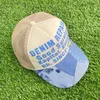 Ball Caps Puff Print KAPITAL Baseball Cap Männer Frauen Patchwork Cowboy KAPITAL Caps Einstellbare Schnalle Hüte 230718