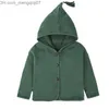 Jas 0-5 Jaar Capuchon Baby Jas Meisje Jas Jongen Jas Kleding Kwastje Hoed Ontwerp Katoen Linnen Kinderen hoodie Z230720