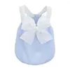 Dog Apparel Dress Stylish Bow-knot Pet Skirt Light Luxury Pets Clothes Spring Accessories