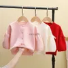 Pullover Fashion Baby Girls Sweter 2022 NOWOŚĆ BATY BATY BAWEZ DZIEWCZYNY Dziewczęta Knity odzież wiejska QZ152 HKD230719