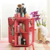 6 sides density board cosmetic organizer makeup storage box sundries display 360 degree rotation carboard Europe and America Hqdvk