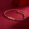 Armreif Mode Goldfarbe Drei Kronen Armband Damen Charm Herzförmiger Edelstahl Schmuck Geschenk 230719