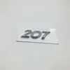 JDM Style bilklistermärken för Peugeot 206 207 301 307 308 406 408 508 2008 3008 Emblem svans bakre stamnummer Bokstäver Bilklistermärken233i