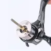 Fisketillbehör Högkvalitativ 131BB Ultra Light Fishing Reel Aluminium Eloy Spool Leftright utbytbar snurrning Fiske Whee 230718