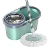 Mops Rodanny Automatischer Spin Mop Handfreier Haushalt Holzbodenreinigung Mikrofaser-Pads Bodenwischer mit Eimer Magic Mop 230718