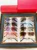 Herren-Sonnenbrille für Damen, neueste Mode, Sonnenbrille, Herren-Sonnenbrille, Gafas de Sol, Glas, UV400-Linse, mit zufällig passender Box 0092 00