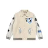 Jackets Varsity Letterman 2024 Designer Mens Women Highs Kwaliteit Casual modemerk Paren Men Women Varsity Coats Design