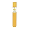 Colorful Thick Glass Pipes Dry Herb Tobacco Mushroom Style Filter Catcher Taster Bat One Hitter Handpipes Mouthpiece Tips Dugout Cigarette Holder Smoking Tube DHL