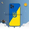 Coques de téléphone portable Drapeau de l'Ukraine Coque de téléphone pour iPhone 13 Pro MAX 14 11 12 Mini X XS XR 6 7 8 Plus SE 2020 Housse en TPU souple J230719 J230719