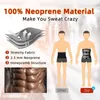 Men's Body Shapers Aiithuug Waist Trainer Corsets Men Workout Corset Building Belts Extra Firm 3 Control Girdles Sauna Sweat Neoprene Girdle