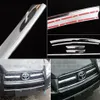 Högkvalitativ ABS Krom 4st Front Grill Trim Decorative Strip för Toyota RAV4 2009-2012284D