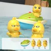 Sand Play Water Fun Baby bath toys electric water spray cute duck bathroom toys children's bath and shower interactive gifts for boys and girls 230719