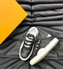 Summer Men Casual Shoes Canvas Leather Low Tops Shoe Time Out Sneaker Platform Sports Runner Lace Up Pop Designer Luxury Trainers With Box Luxury Designer