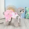 Dog Apparel Pet Vest Cozy Suspender Skirt Puppy Sleeveless Clothes Fashion Outfits Summer Dress Wedding Lace For Party