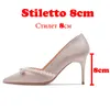 Chaussures habillées luxe perle soie Stiletto pompes femmes mariée mariage bout pointu talons hauts Sexy fête dames 2023