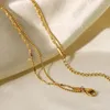 Ketten Frauen Halskette Verstellbarer Verschluss Dame Hals Anhänger Edelstahl Dekoratives Halsband Mädchen Schmuck Dressing Dekoration