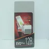 Новое прибытие Class10 Evo Pius 128GB 64GB 32GB MicroSD Card Micro SD TF Card SDHC SD Adapter 80MB S 30pcs257d