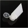 Vidalı kapak kapağı kozmetik yumuşak plastik losyon kapları boş makyaj tüpü yeniden doldurulabilir şişeler losyon krem ​​paketi