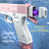 Sand Play Water Fun Playing With In Spring Summer Adult Boys And Girls Electric Automatic Continuous Gun Toy High Pressure Guns 230719