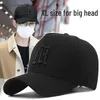 Bollmössor Vinterbaseballmössa för män Fashion Hip Hop Style Fishing Sports Hat Trucker Hat High Profile broderad stor storlek XL 230718