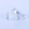 2ML doorzichtige plastic lege potten pot doorzichtig deksel 2 gram formaat voor cosmetische crème oogschaduw nagels poeder sieraden e-vloeistof Rdhuq