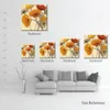 Abstract Stilleven Canvas Art Pumpkin Papavers Iii Schilderij Handgemaakte Cafe Bar Modern Decor