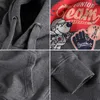 Men's Hoodies Hooded 2023 Men's Cartoon Coat Print Pullover Autumn Trend Youth Round Neck Top Clothes 446