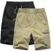 Shorts Masculino Calças Casuais Popularidade Juvenil Calça Cargo Solta Masculino Simples Moderno Liso Verão Elegante Temperamento Calções Esportivos L230719