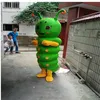 fantasia de mascote de alta qualidade 100% imagem real fantasia de mascote de lagarta para adulto 323W